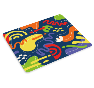 Podloga za miš obrasci vibrantni apstraktni spirali - TenStickers