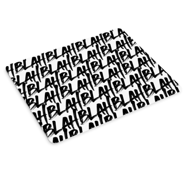 Podloga za miš citat s izrazitim tekstom - TenStickers