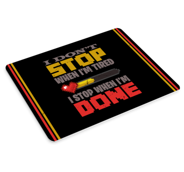 Podloga za miš citat motivacijski citat fokus - TenStickers
