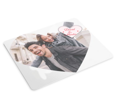 Podloga za miš s imenom dan zaljubljenih - TenStickers