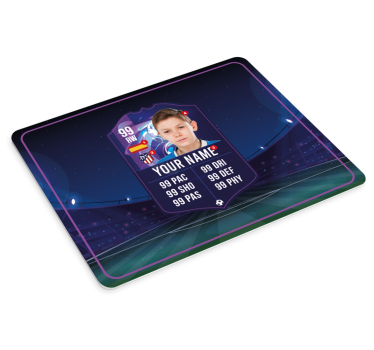 gaming podloga kartica igrača nogometaKartica igrača nogometa - TenStickers