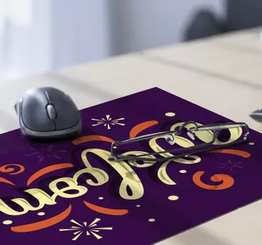 Jastučić za miš dobrodošlice s navodnicima - TenStickers