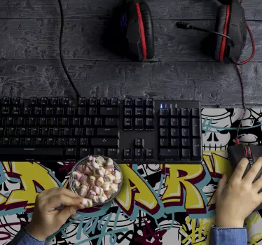 Grafički personalizirani gaming jastučić za miša - TenStickers