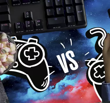 Gaming podloga za miš versus gaming kontroleri - TenStickers