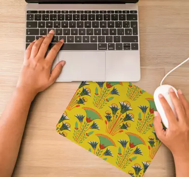 Afrički cvjetni uzorci originalni podloga za miš - TenStickers