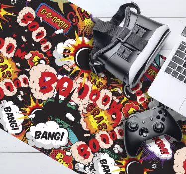 Boom gaming vinil jastuk za miš - TenStickers