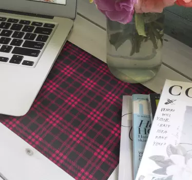 Božićni tartan uzorci jastučića - TenStickers