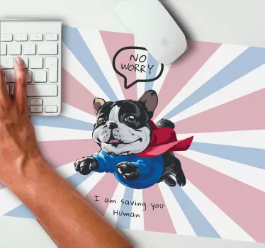 Crtani pas leti originalna podloga za miš - TenStickers