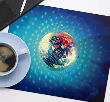 Disko kugla originalna podloga za miša - TenStickers