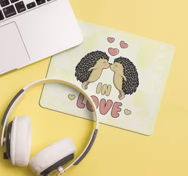 Divokoza zaljubljeni miš jež - TenStickers