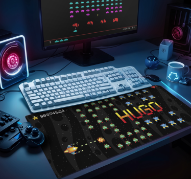 gaming podloga 8-bitni arkadni zaslon - TenStickers