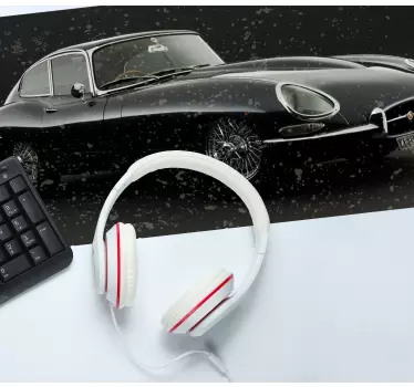Gaming podloga za miš klasični automobili profil - TenStickers