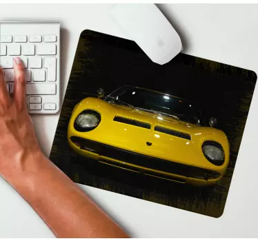 Gaming podloga za miš lamborghini prednji pogled - TenStickers