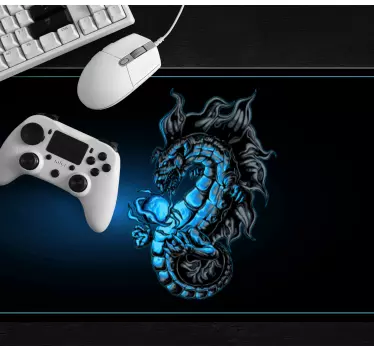 Gaming podloga za miš s dizajnom divljeg zmaja - TenStickers