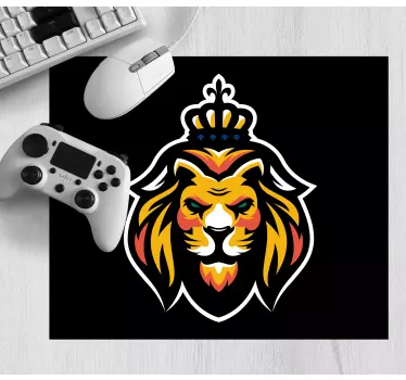 Gaming podloga za miš s emblemom kralja lavova - TenStickers