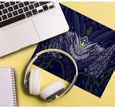 Gaming podloga za miš s emblemom mitskog stvorenja - TenStickers