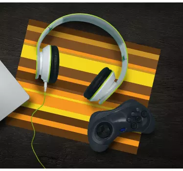 Gaming podloga za miš s odvažnim prugastim uzorkom - TenStickers