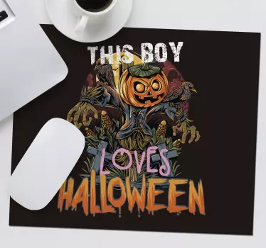 Gaming podloga za miš s temom halloween strašila - TenStickers