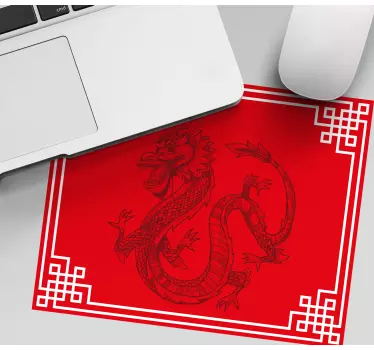Gaming podloga za miš s umjetničkim prikazom zmaja - TenStickers
