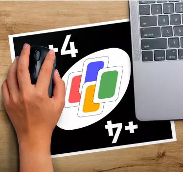 Gaming podloga za miš set šarenih kartica - TenStickers