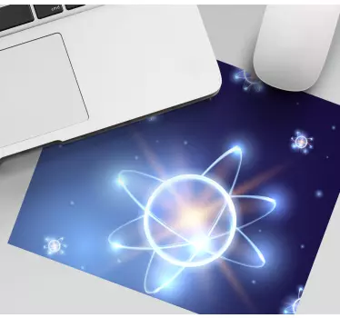 Gaming podloga za miš svjetlost atomskih čestica - TenStickers