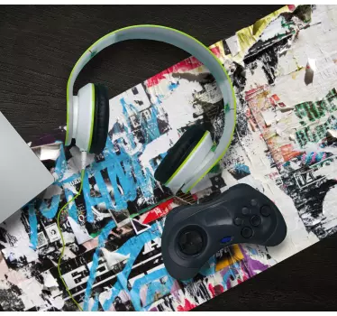 Gaming podloga za miš u urbanom street stilu - TenStickers