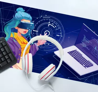 Gaming podloga za miš za iskustvo virtualne stvarnosti - TenStickers