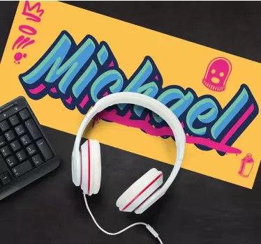 Grafiti u stilu droge prilagođeni otirači za miš - TenStickers