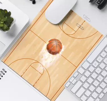 Košarkaški teren originalni jastučić za vinil miš - TenStickers