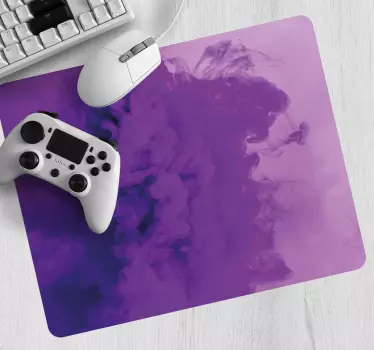 Ljubičasta tekstura dima više podloga za miš - TenStickers
