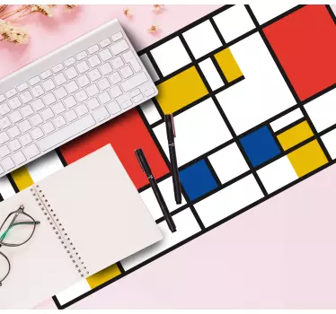 Originalna podloga za miša mondrian geometric art - TenStickers
