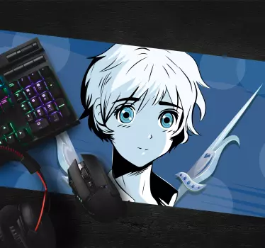 Podloga za miš anime bliski prikaz lika - TenStickers