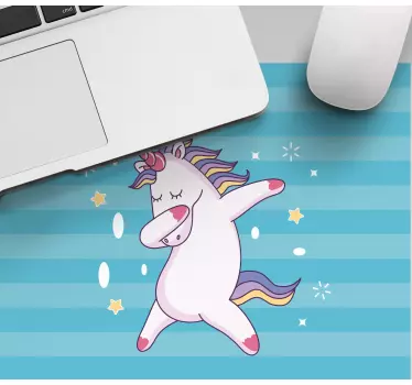 Podloga za miš anime s likom plesnog jednoroga - TenStickers