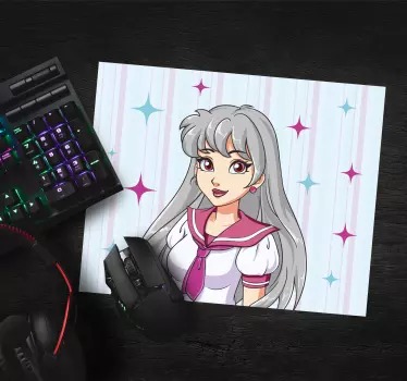 Podloga za miš anime s likovima iz animea - TenStickers