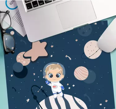 Podloga za miš anime s simpatičnim astronautom - TenStickers