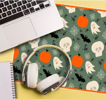 Podloga za miš božić s strašnim motivima halloweena - TenStickers
