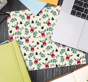 Podloga za miš božić s veselom motivom irvasa - TenStickers