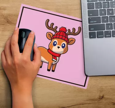 Podloga za miš božić slatki karakter irvasa - TenStickers