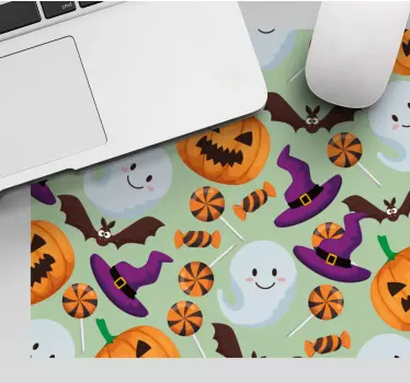 Podloga za miš božić u veselim temama halloweena - TenStickers