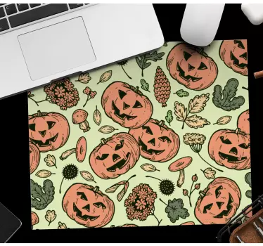Podloga za miš božić veseli bundevi za haloween - TenStickers