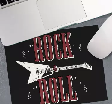 Podloga za miš citat električna gitara - TenStickers