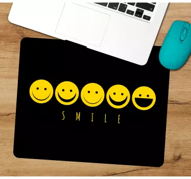 Podloga za miš citat kolekcija osmijeh emojija - TenStickers