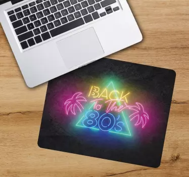 Podloga za miš citat retro neon estetika - TenStickers