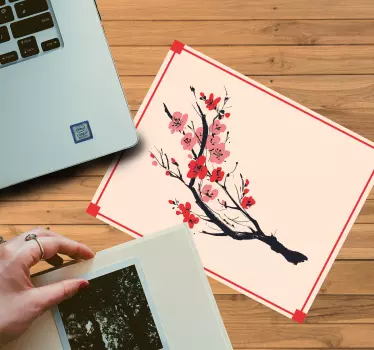 Podloga za miš izvornik cvjetna grana trešnje - TenStickers
