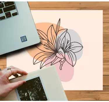 Podloga za miš izvornik s elegantnim cvjetnim uzorkom - TenStickers