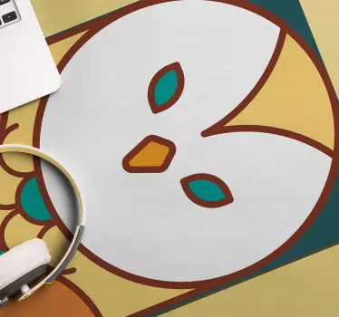 Podloga za miš izvornik s maštovitom umjetnošću sova - TenStickers