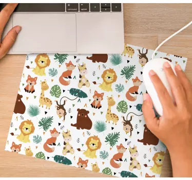 Podloga za miš izvornik s uzorkom životinja - TenStickers