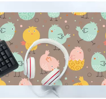 Podloga za miš izvornik s vibrantnim avijarnim motivima - TenStickers