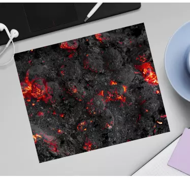 Podloga za miš izvornik tekstura lave - TenStickers