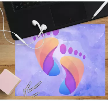 Podloga za miš izvornik umjetnost šarenih otisaka - TenStickers